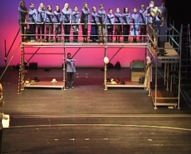 Brundibar:Anfang der Oper - Einsatz Chor